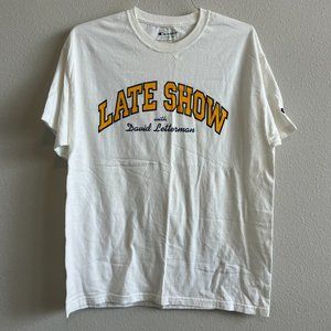 Vintage Original Late Show David Letterman T-Shirt‎